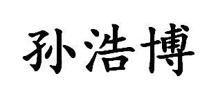 孙浩博