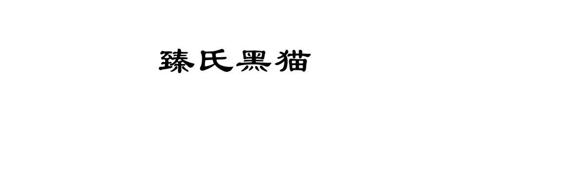 臻氏黑猫