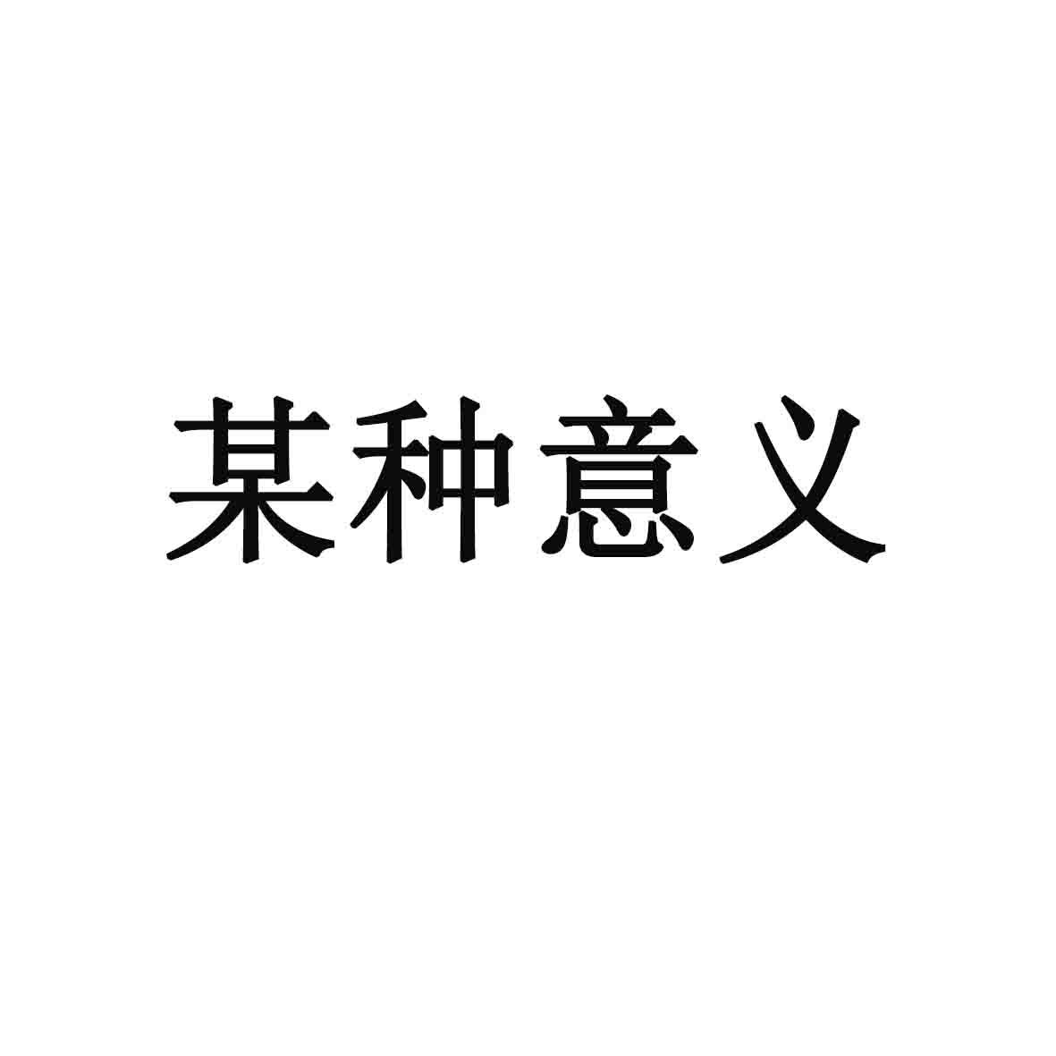 某种意义