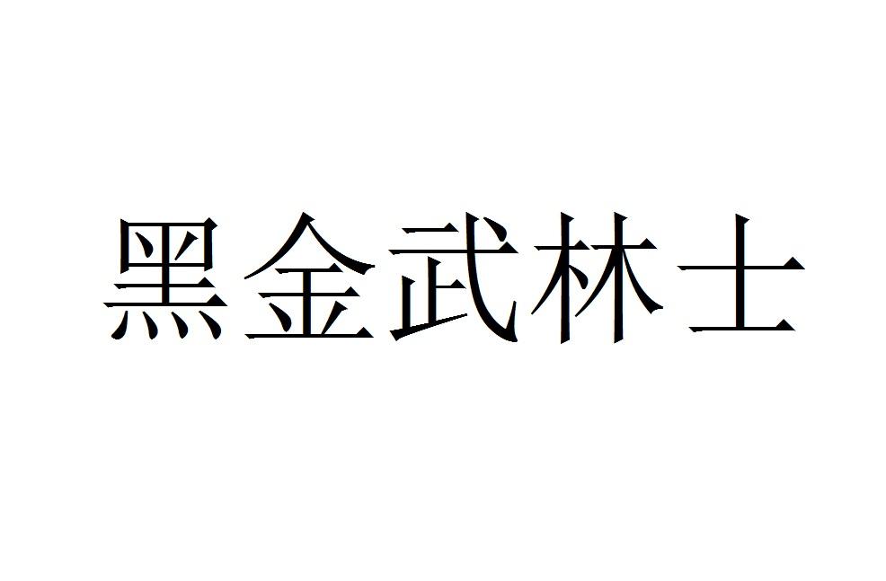 黑金武林士