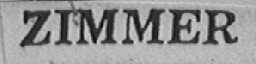 ZIMMER