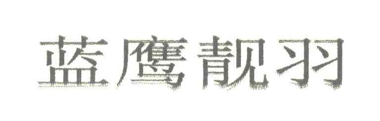 蓝鹰靓羽
