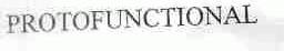 PROTOFUNCTIONAL