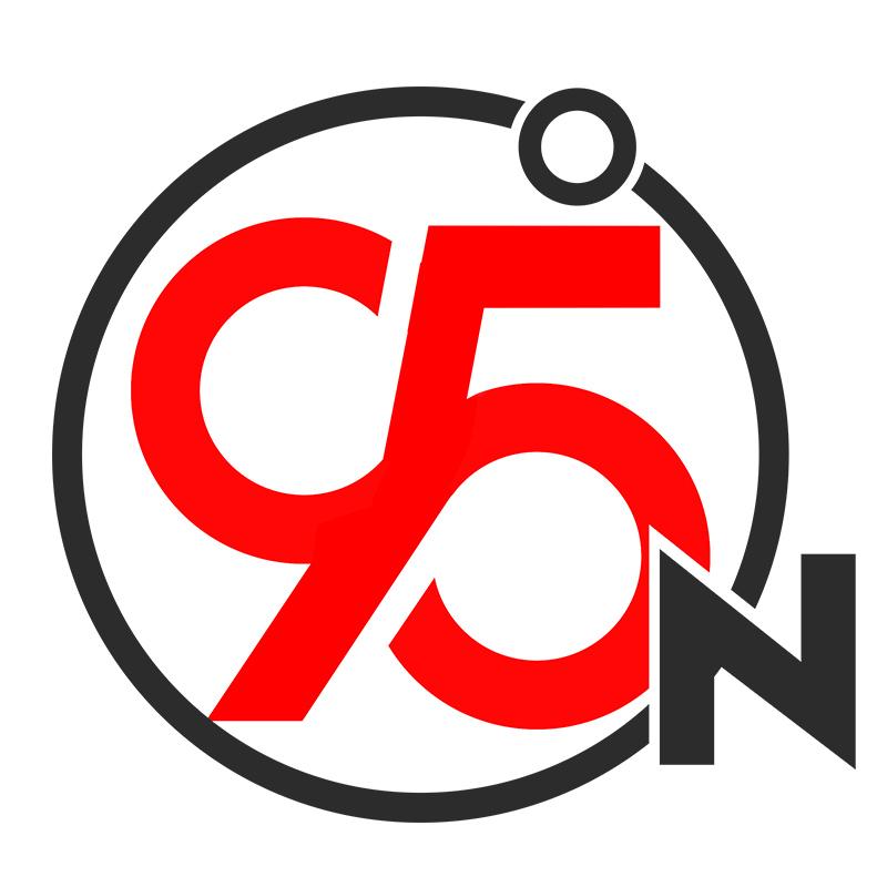 95°N