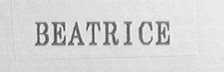 BEATRICE