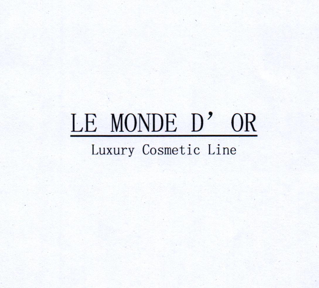 LE MONDE D'OR LUXURY COSMETIC LINE