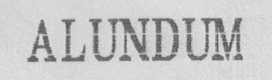 ALUNDUM