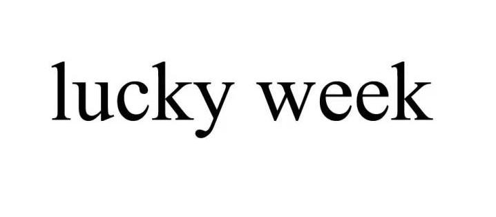 LUCKY WEEK