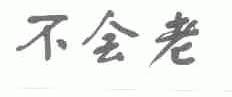 不会老