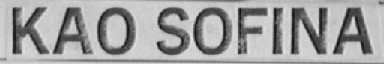 KAOSOFINA