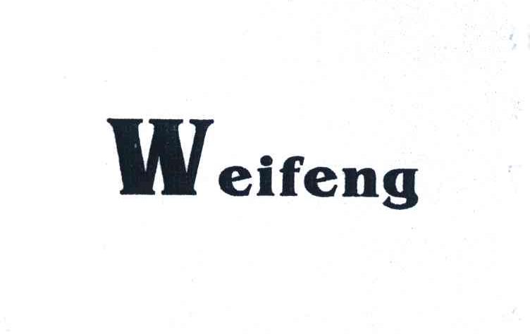 WEIFENG;W
