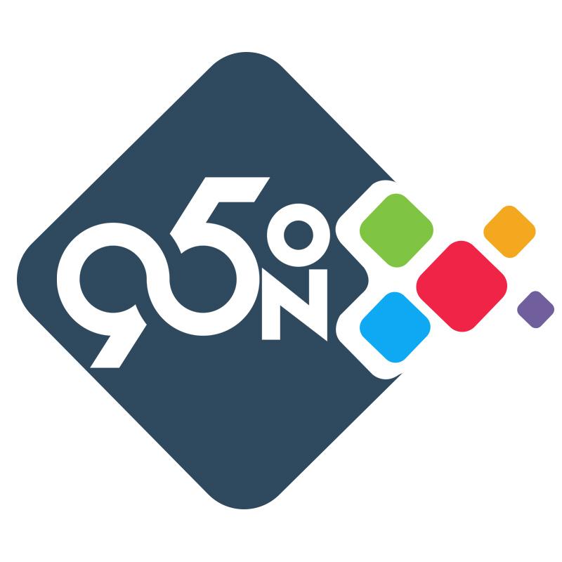 95°N