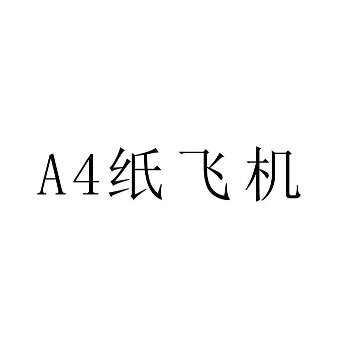 A4 纸飞机