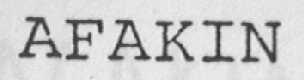 AFAKIN