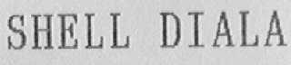 SHELL DIALA