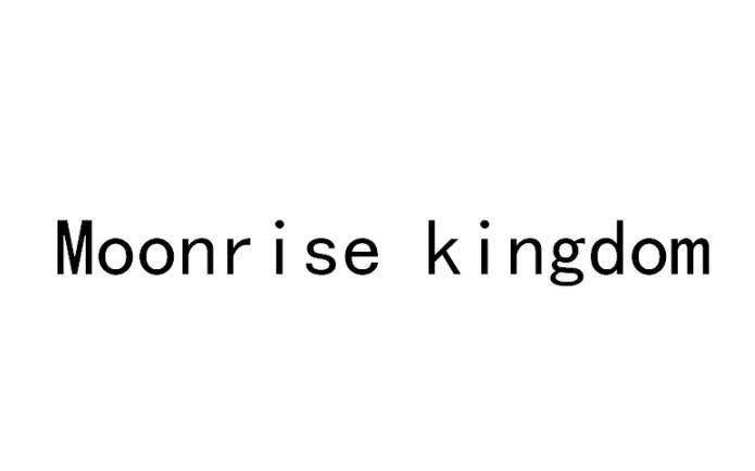 MOONRISE KINGDOM