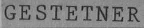 GESTETNER