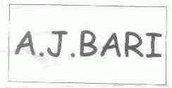 A.J.BARI