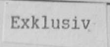 EXKLUSIV