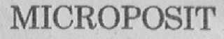 MICROPOSIT