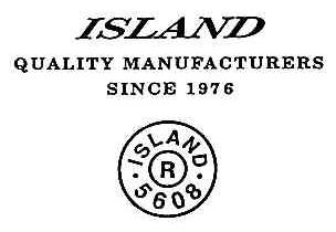 ISLAND QUALITY MANUFACTURERS SINCE;1976；ISLAND 5608