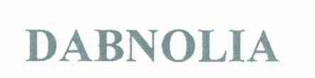 DABNOLIA