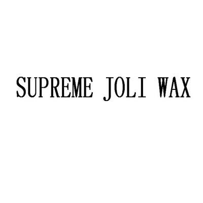 SUPREME JOLI WAX