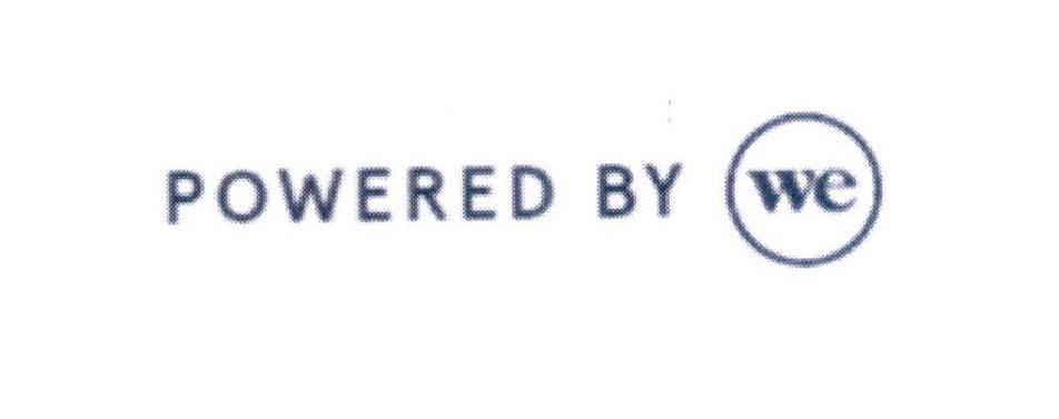 POWERED BY WE