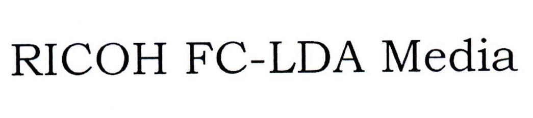 RICOH FC-LDA MEDIA