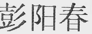 彭阳春