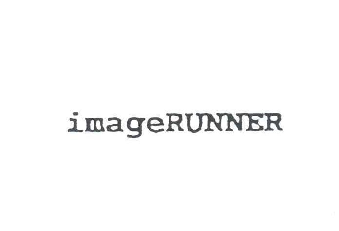 IMAGERUNNER