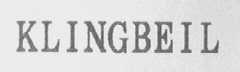 KLINGBEIL
