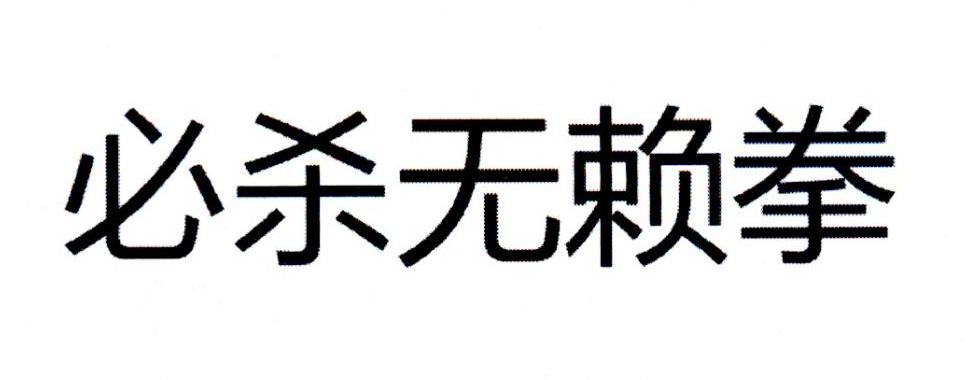 必杀无赖拳
