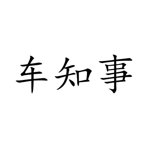 车知事