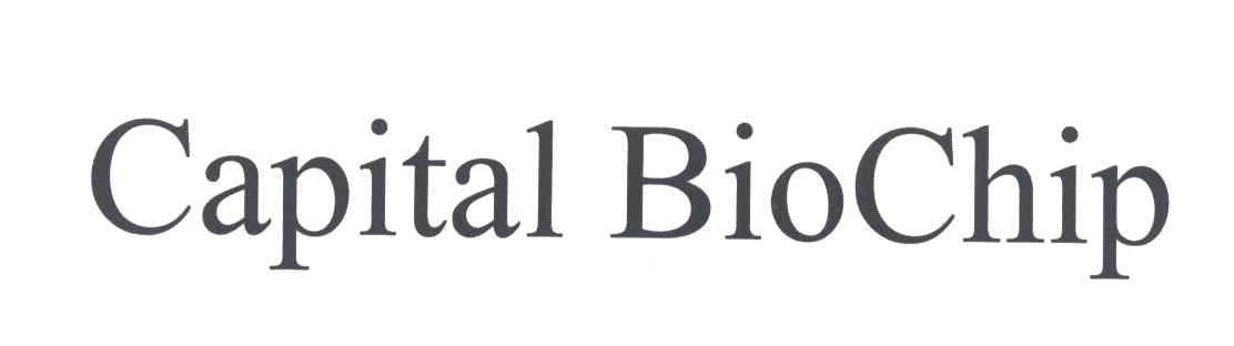 CAPITAL BIOCHIP