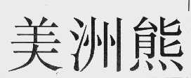 美洲熊