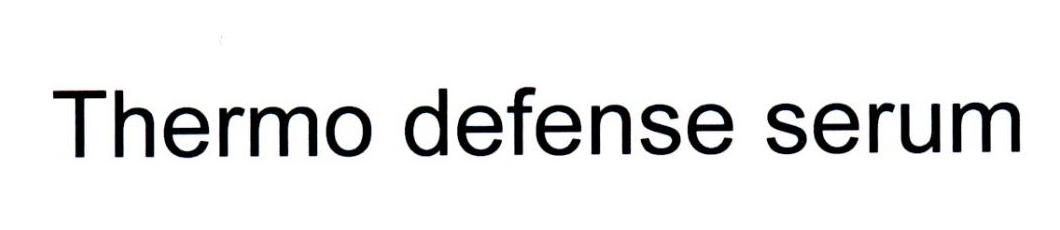 THERMO DEFENSE SERUM