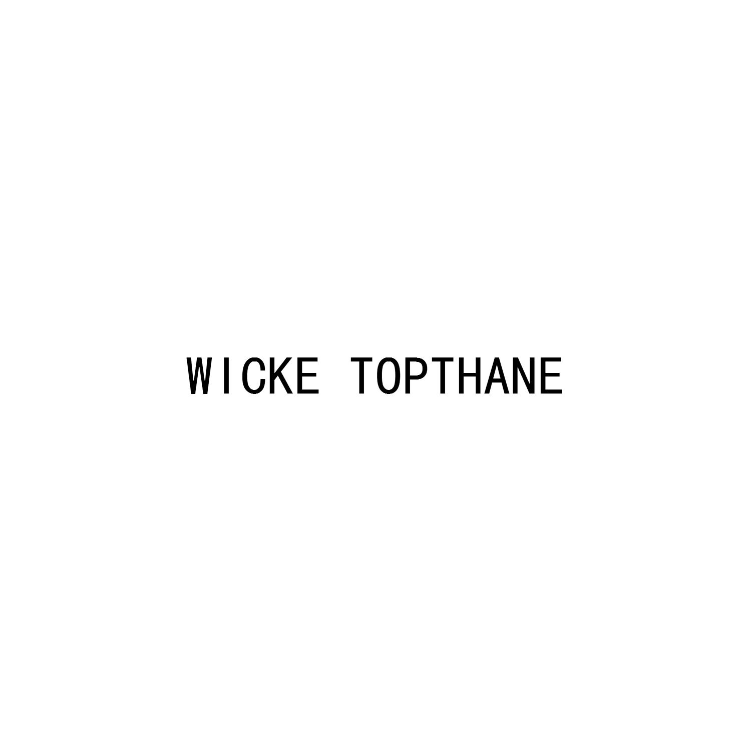 WICKE TOPTHANE