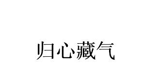 归心藏气