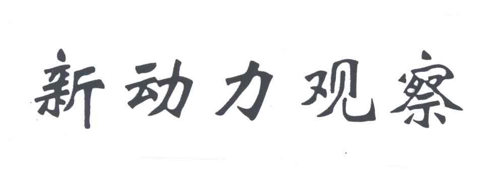 新动力观察
