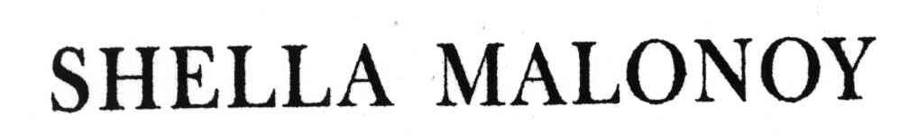 SHELLA MALONOY