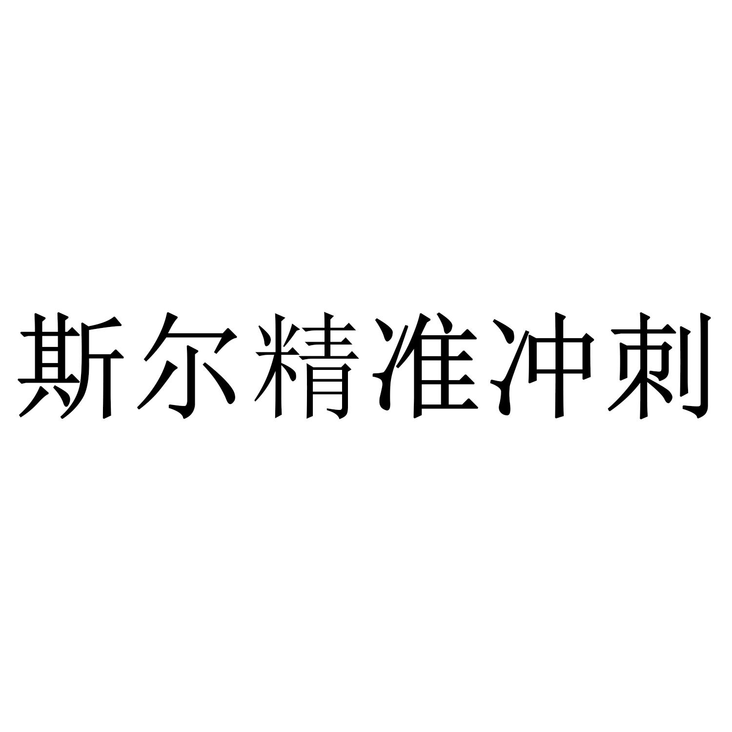 斯尔精准冲刺
