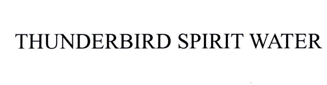 THUNDERBIRD SPIRIT WATER
