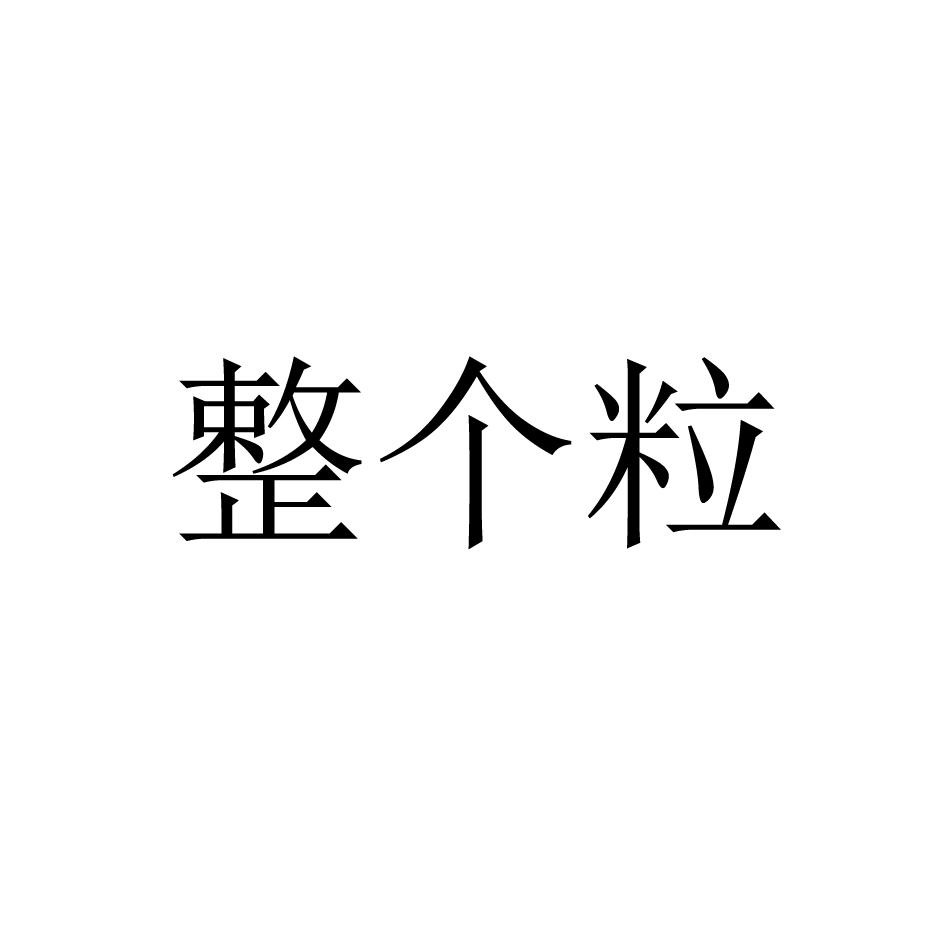 整个粒