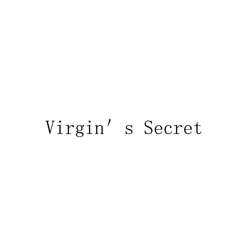 VIRGIN＇S SECRET