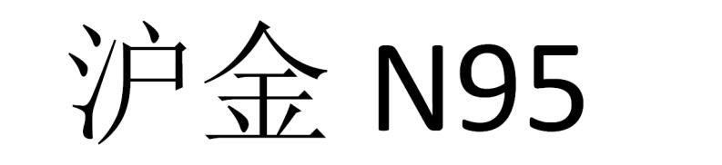 沪金 N95
