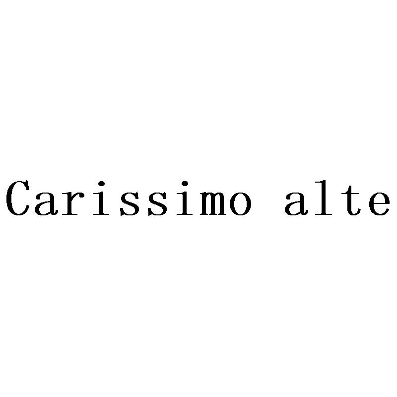 CARISSIMO ALTE
