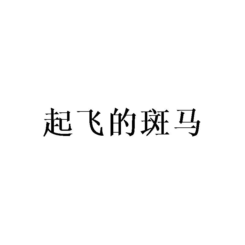 起飞的斑马