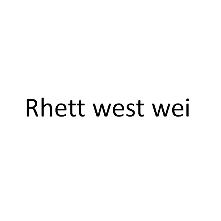 RHETT WEST WEI