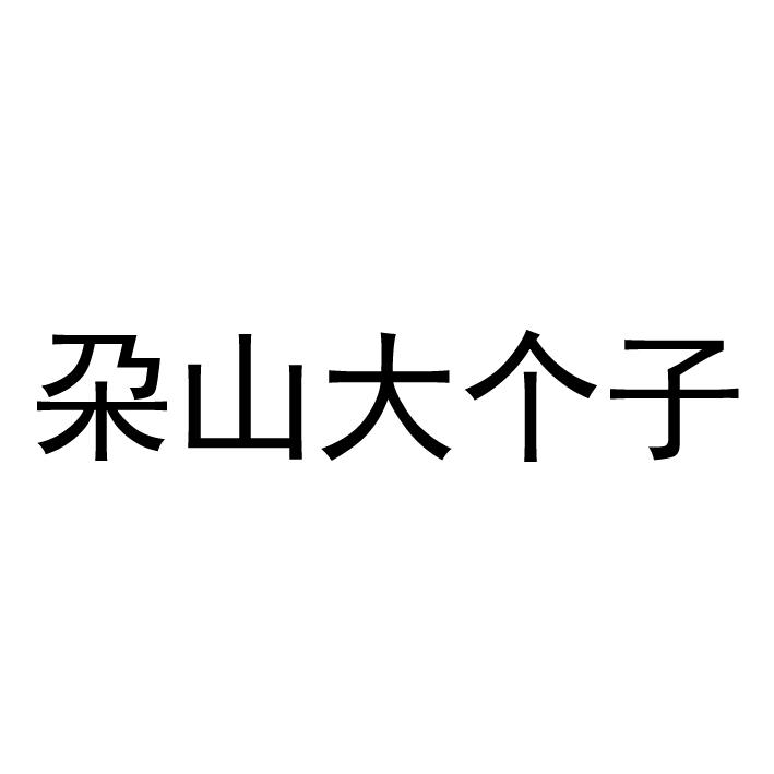 朶山大个子